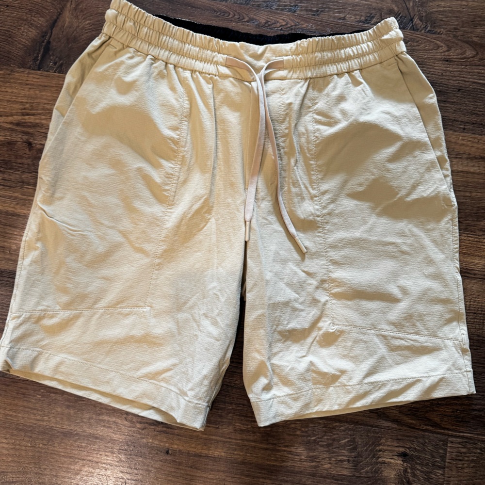lululemon athletica Cream Athletic  Shorts